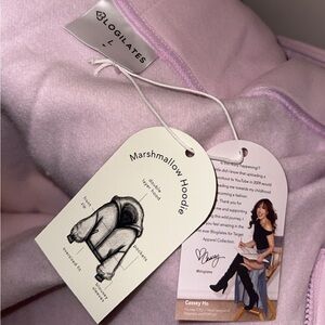 BLOGILATES Marshmallow Hoodie in Lilac Snow (pink/purple)